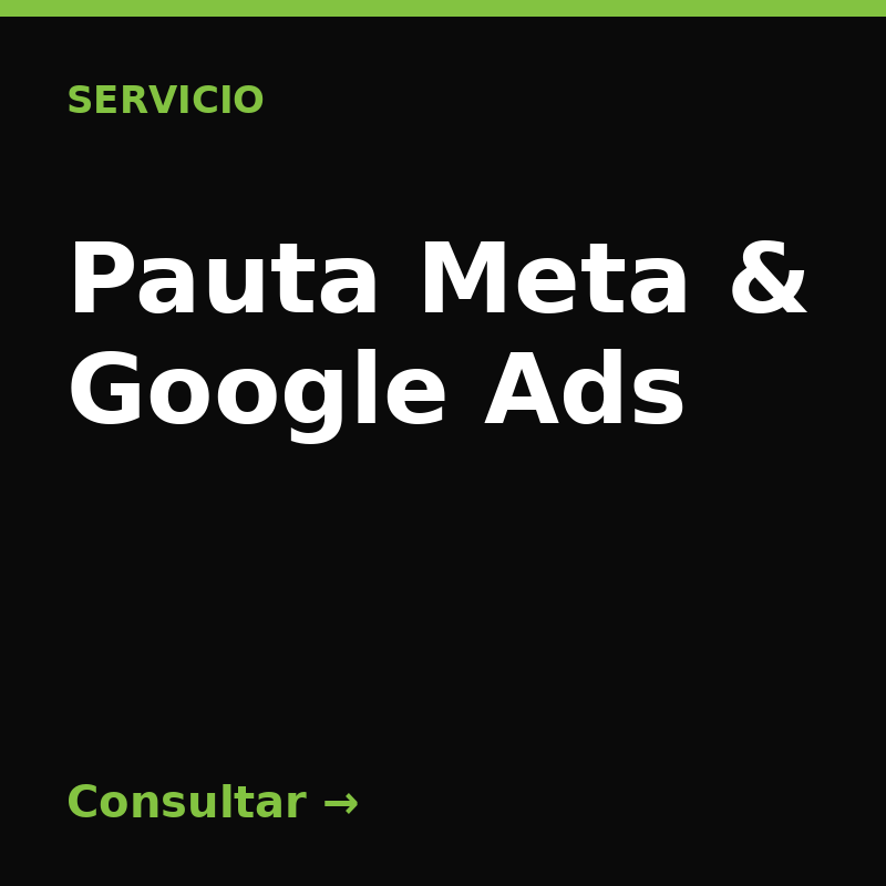 Pauta — Meta & Google Ads