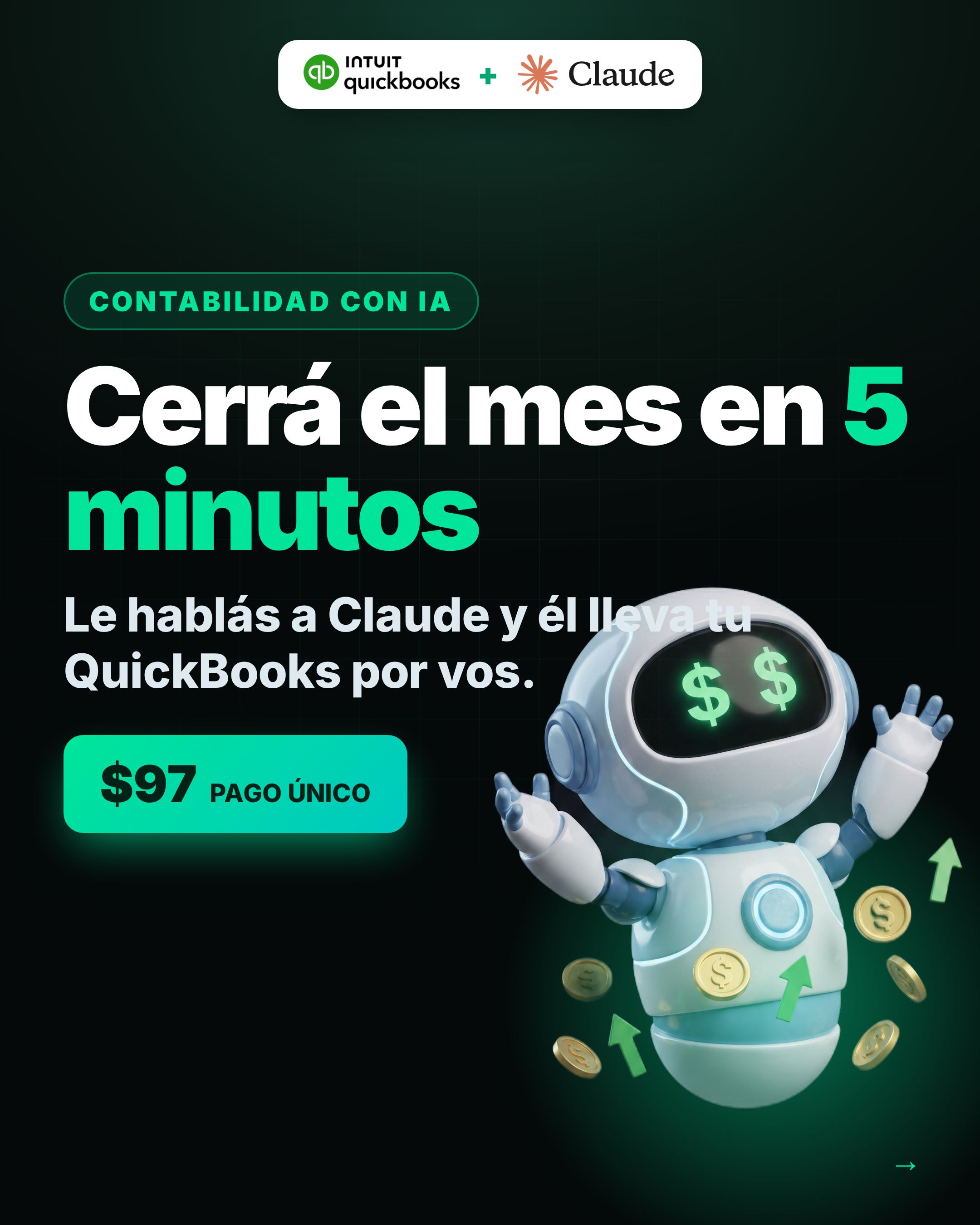 QuickBooks Master — Cerrá el mes en 5 minutos